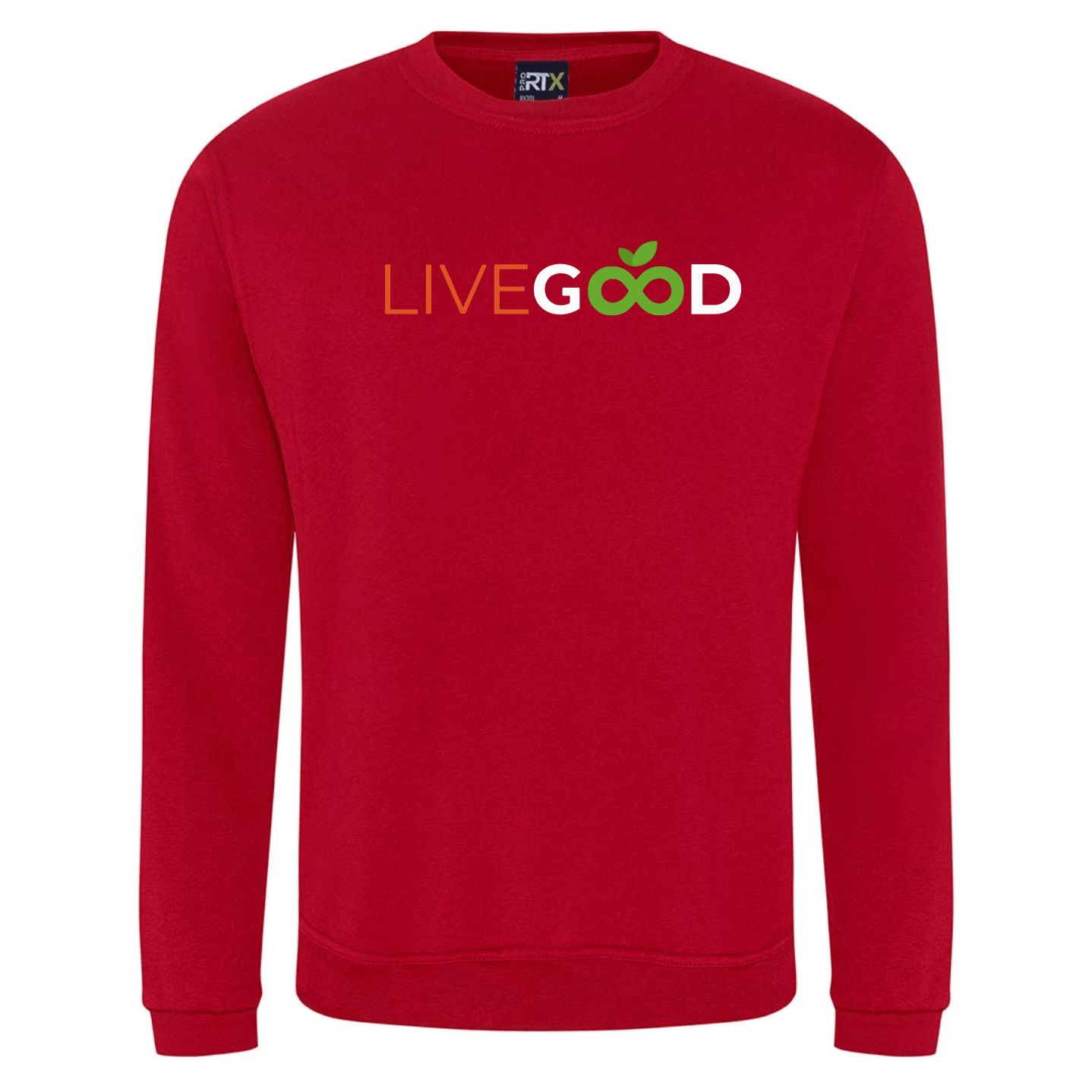 Livegood Logo Sweatshirt Red