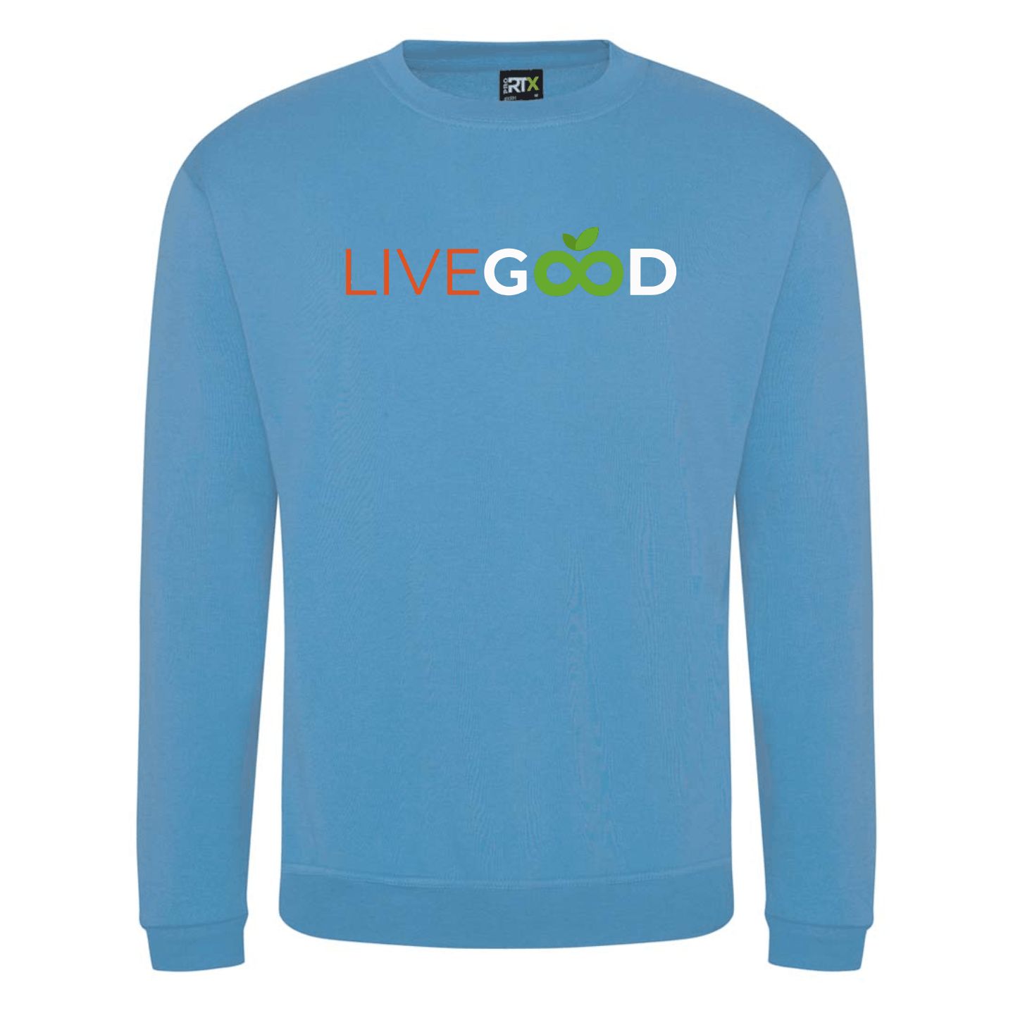 Livegood Logo Sweatshirt Sky