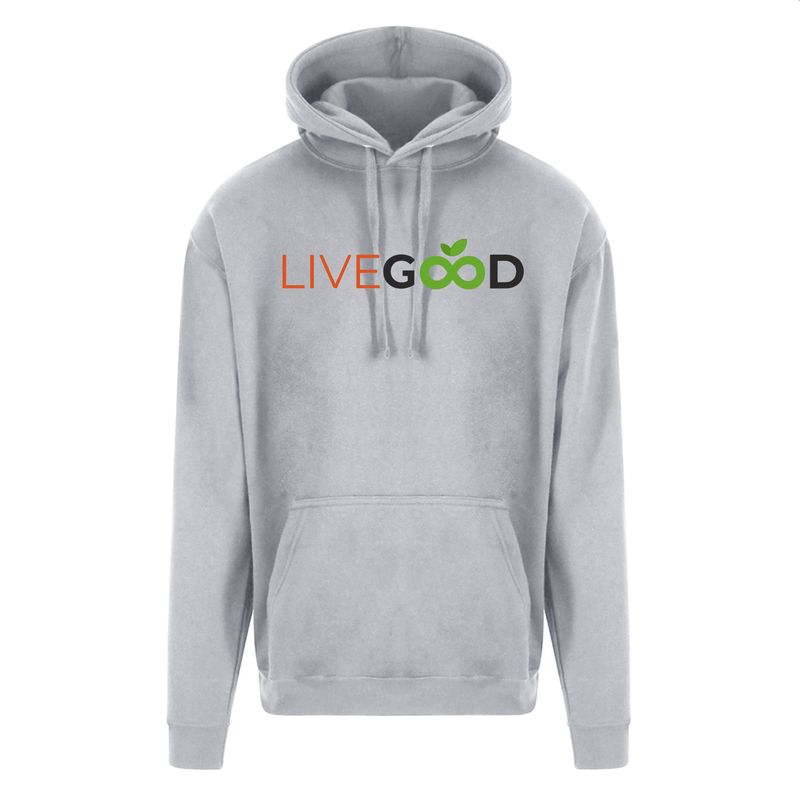 Livegood Logo Hoodie Grey