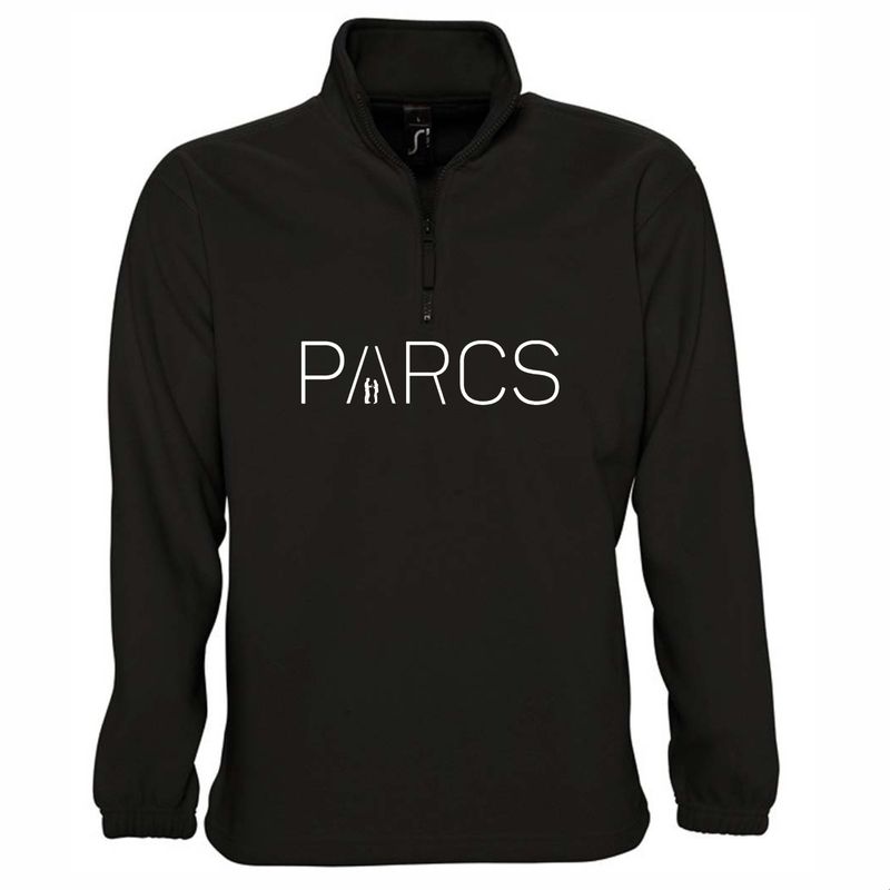 PARCS 1/4 Fleece Black