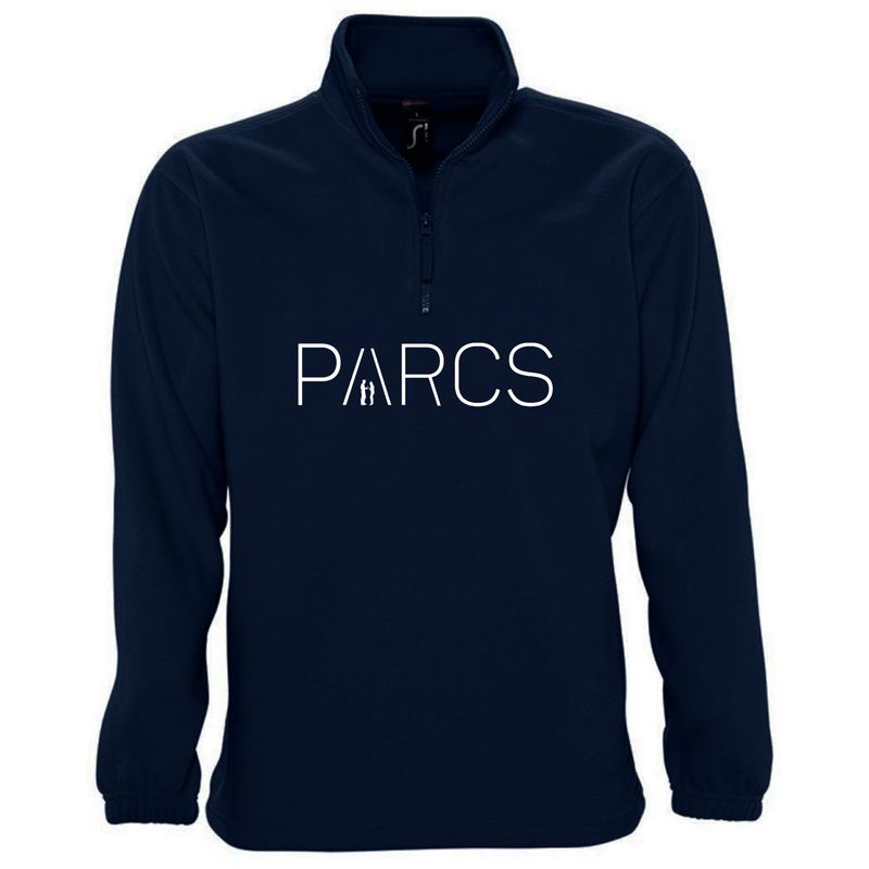 PARCS 1/4 Fleece Navy