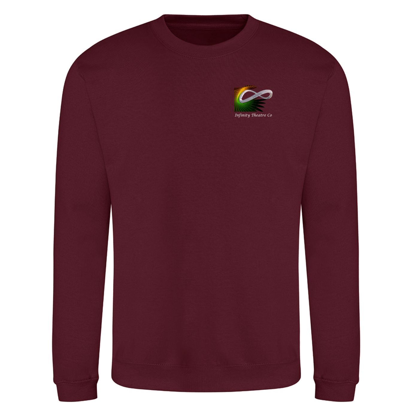 Infinity Theatre Co Sweatshirt Burgandy
