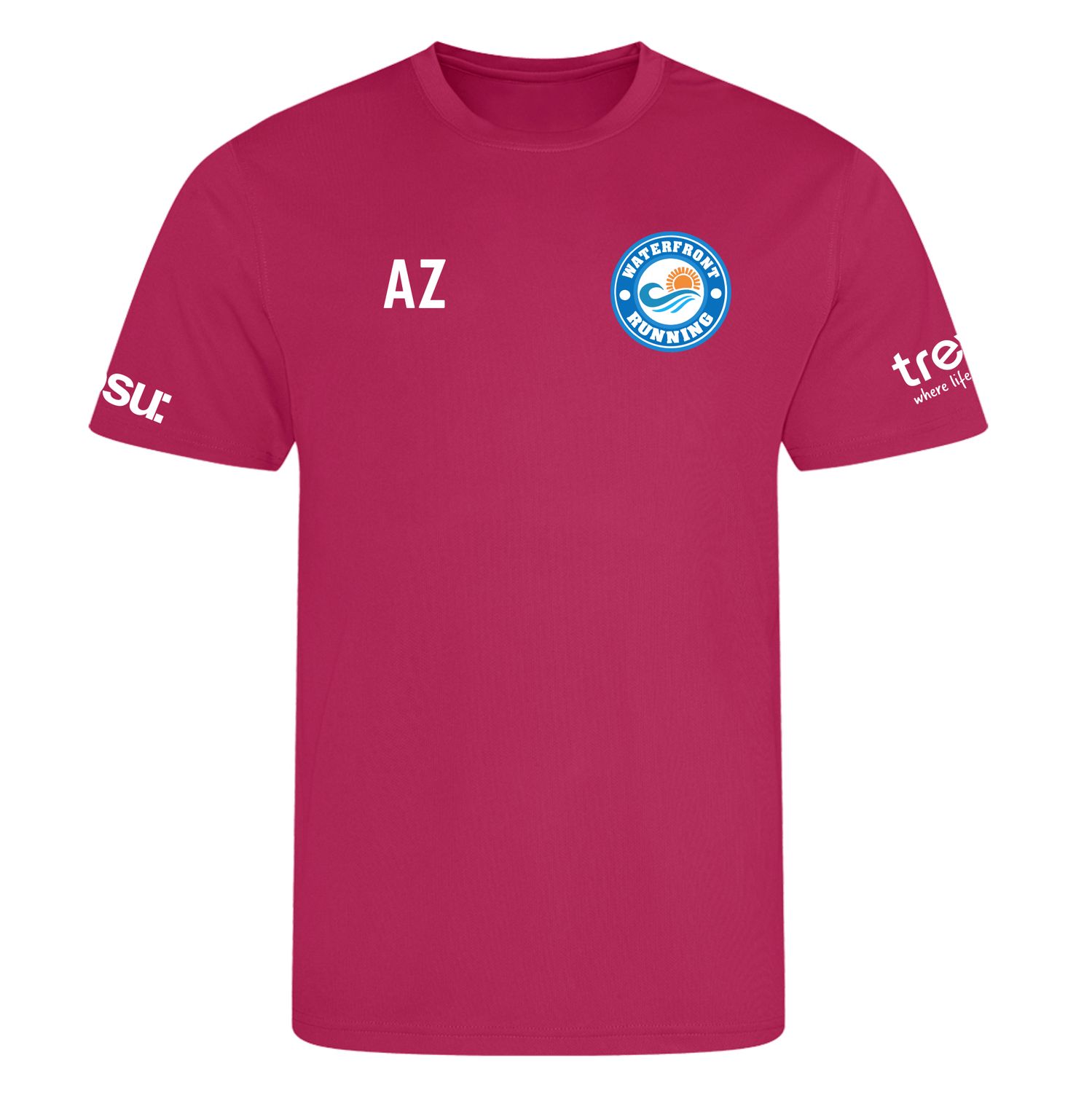 Waterfront Running Tech T Pink