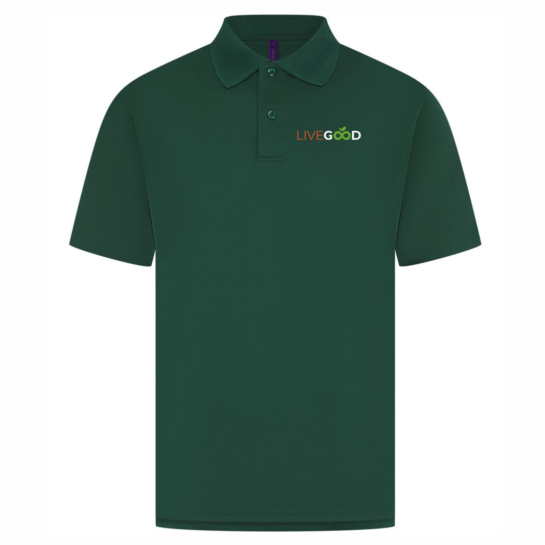 Livegood Bottle Unisex Polo