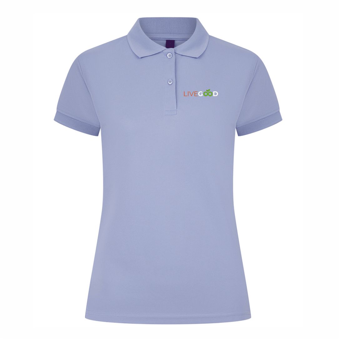 Livegood Lady Fit Lavender Polo