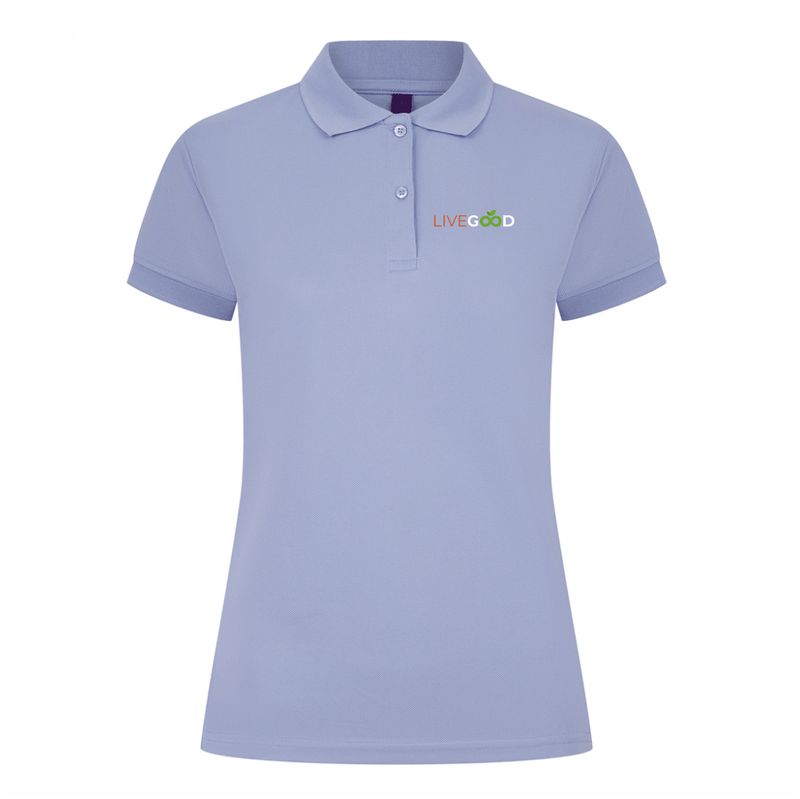 Livegood Lady Fit Lavender Polo