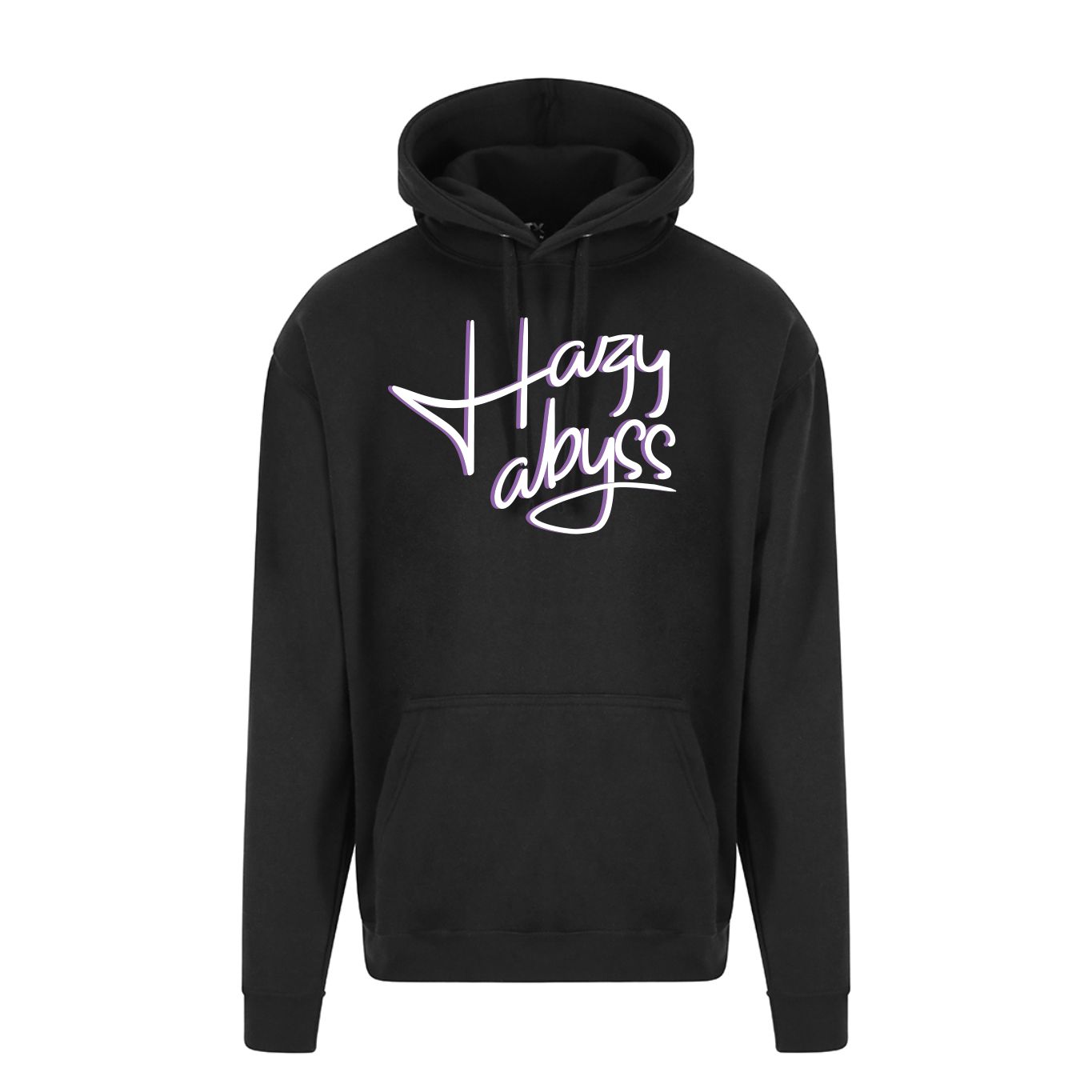 Hazy Abyss Black Hoodie