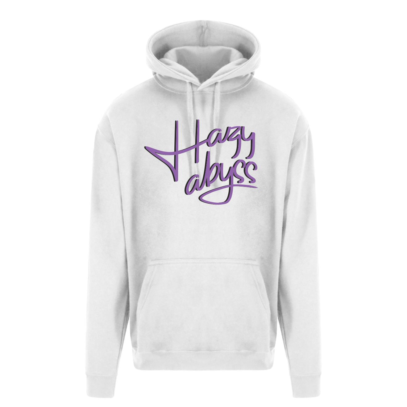 Hazy Abyss White Hoodie