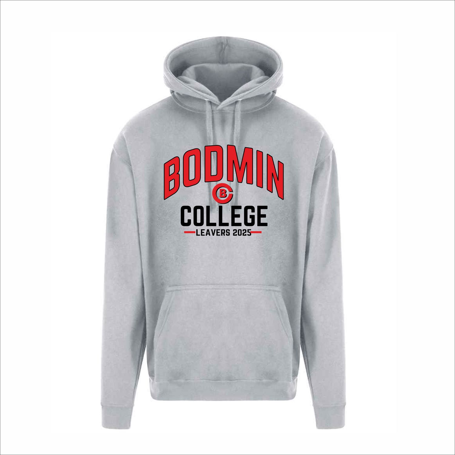 Bodmin Grey Leavers Hoody 2025