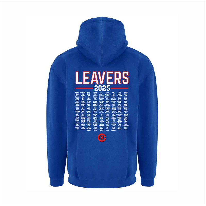 Bodmin Royal Blue Leavers Hoody 2025