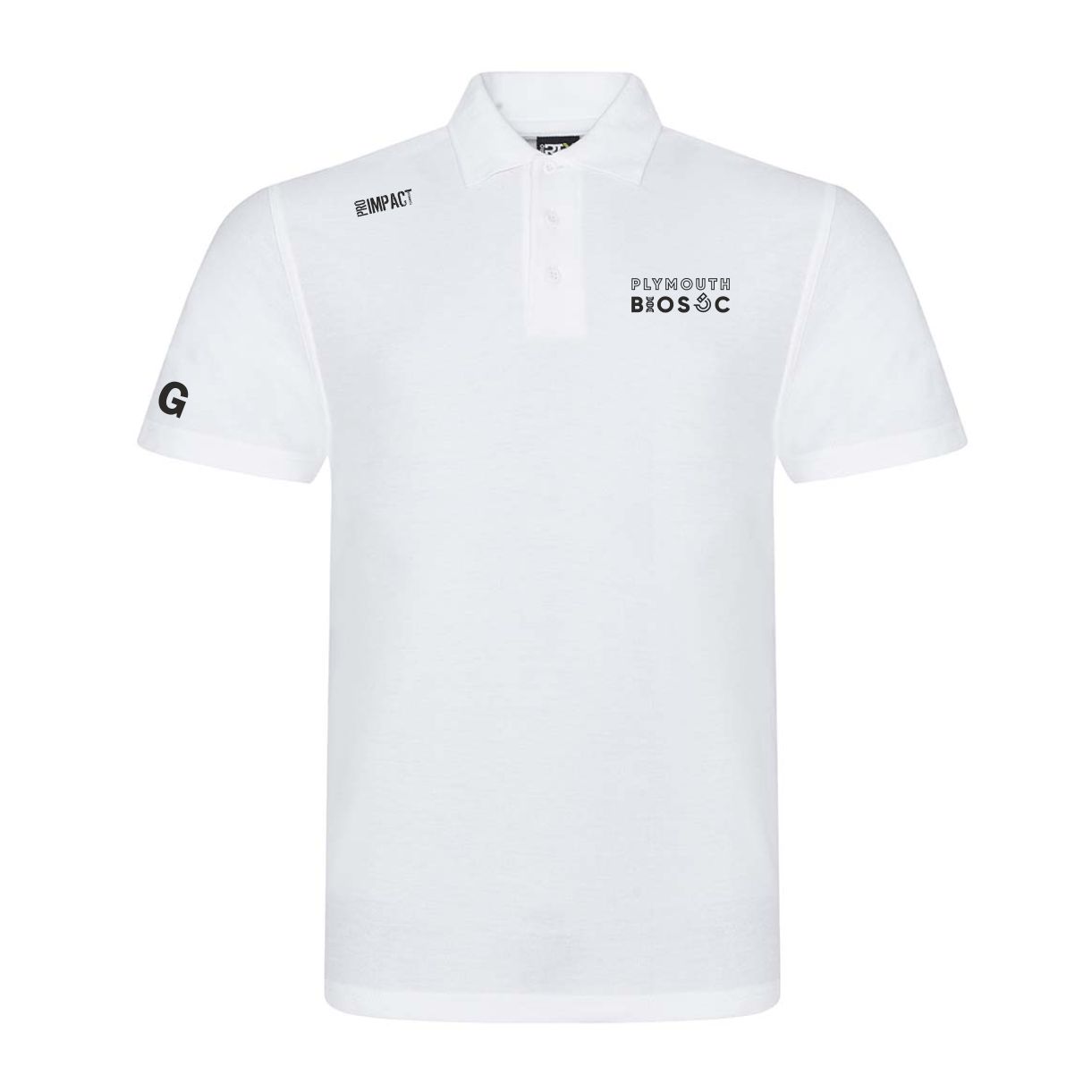 Biosoc White Polo Shirt