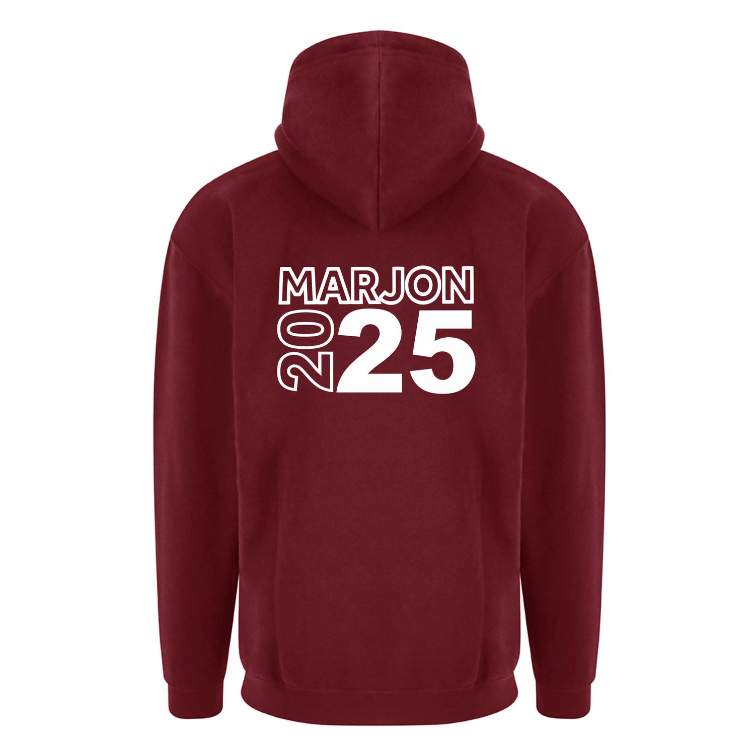 Maroon Graduation Hoodie 2025