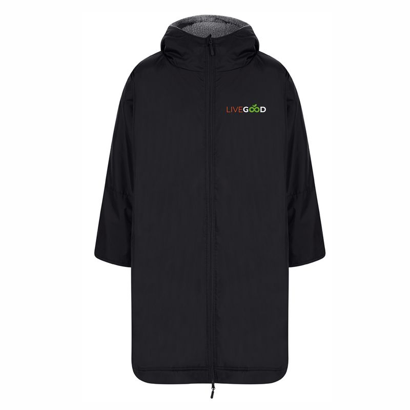 Livegood Weather Robe Black Junior