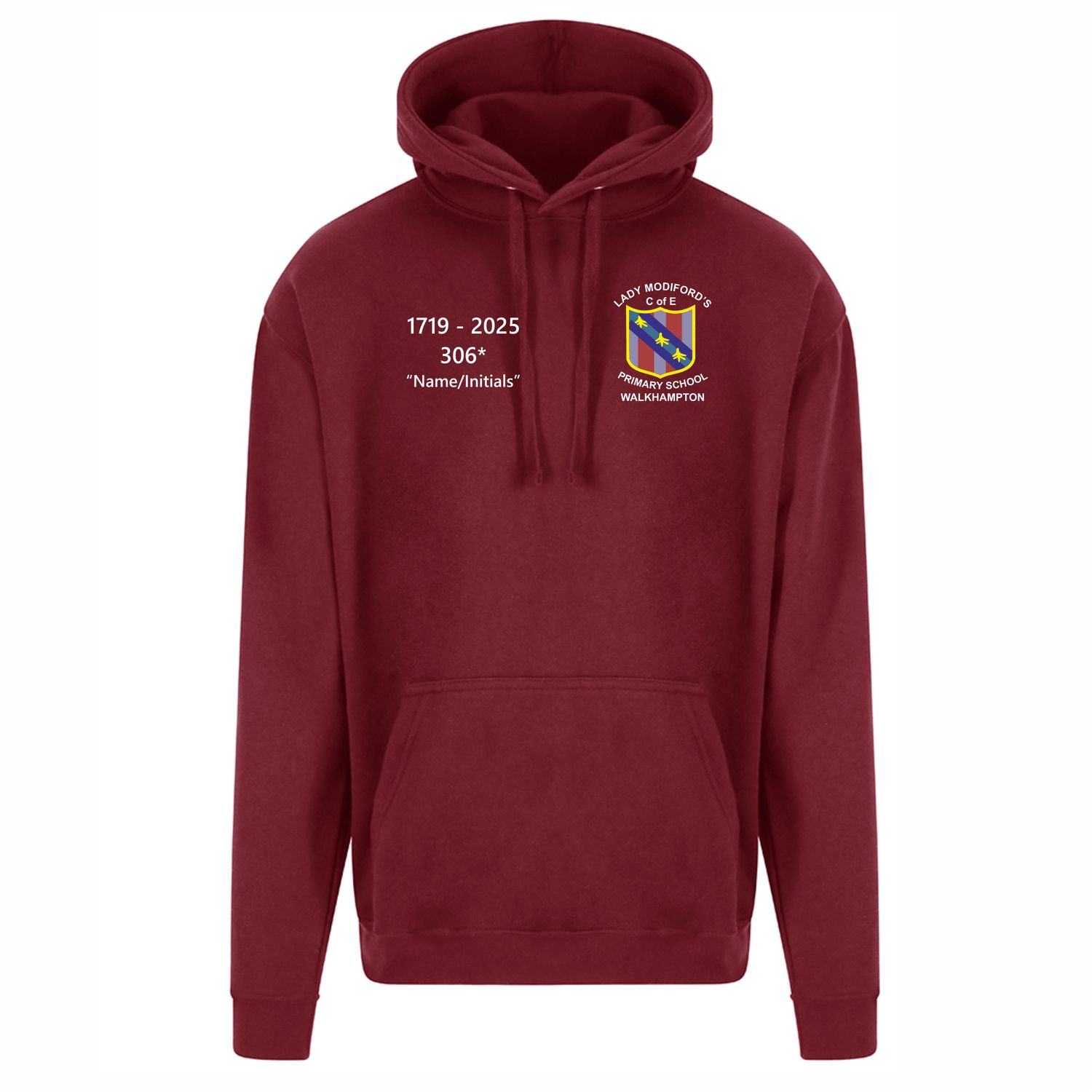 Lady Modiford&#39;s Maroon Hoodie