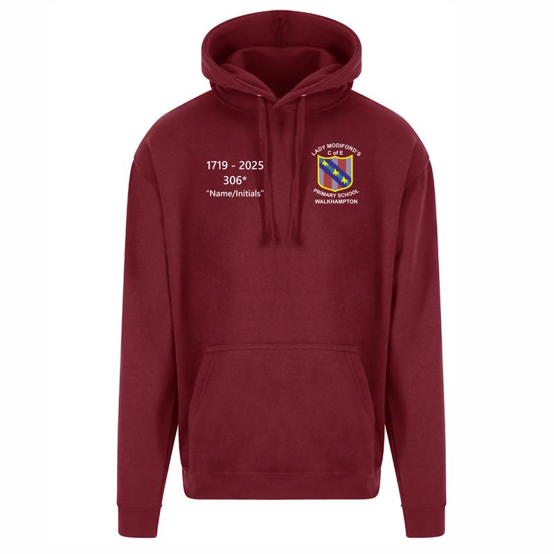 Lady Modiford&#39;s Maroon Hoodie