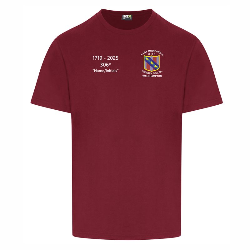 Lady Modiford&#39;s T-Shirt Maroon