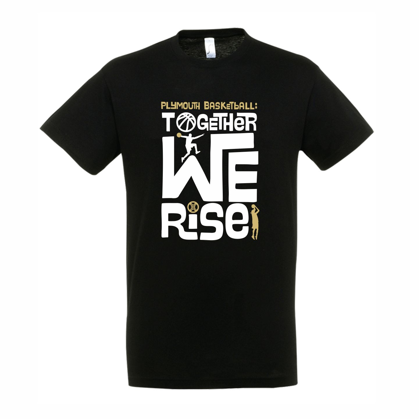 Together We Rise Black T-Shirt Childs