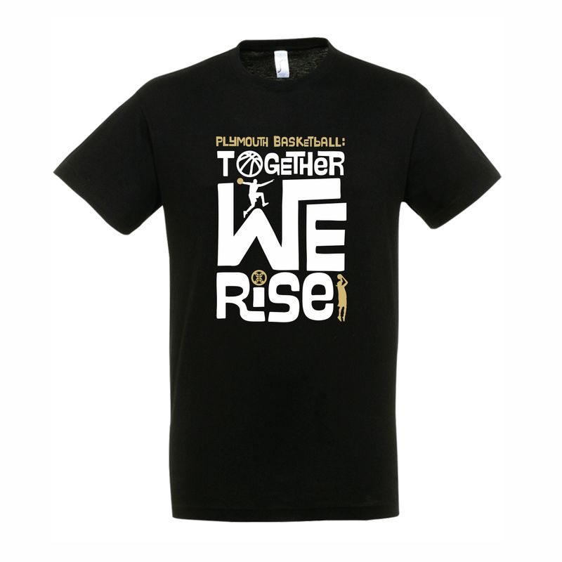 Together We Rise Black T-Shirt