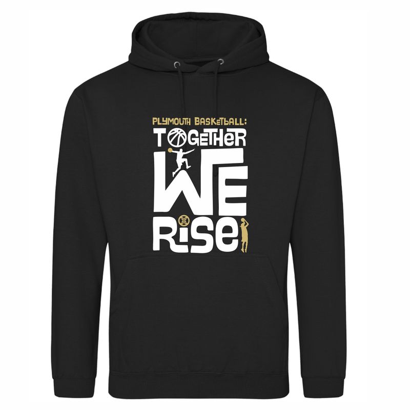 Together We Rise Black Hoodie Childs