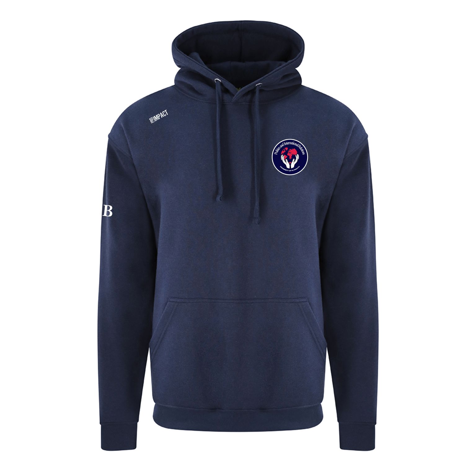 UP Politics and IR Hoodie Navy