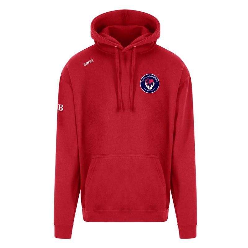 UP Politics and IR Hoodie Red