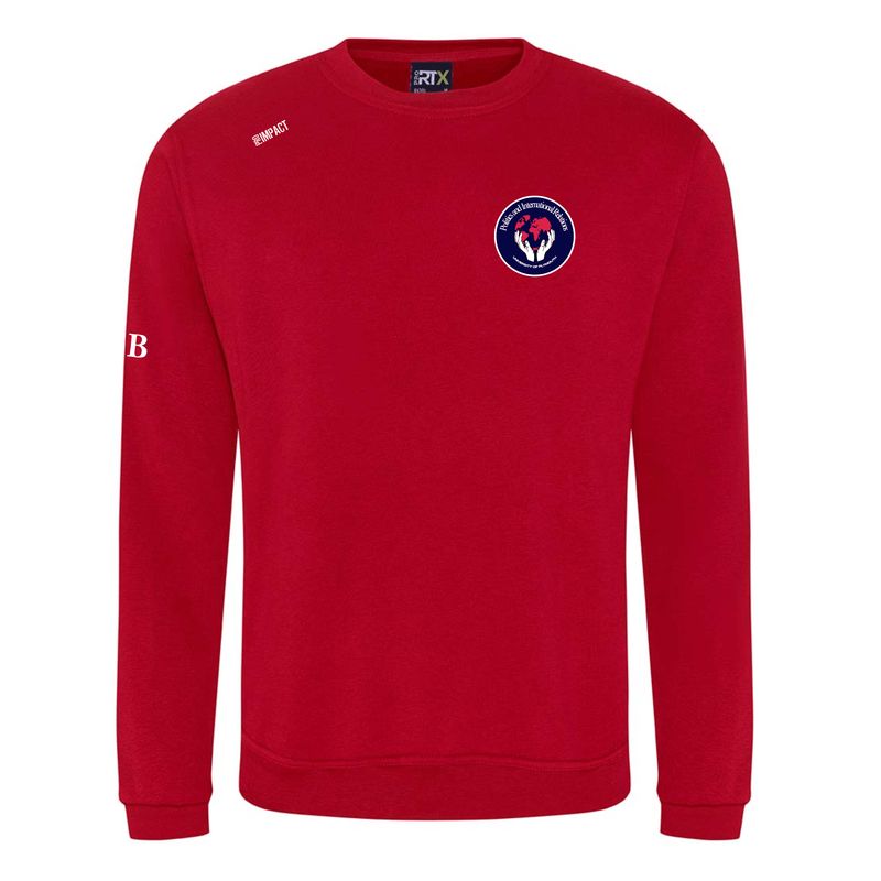 UP Politics and IR Sweatshirt Red