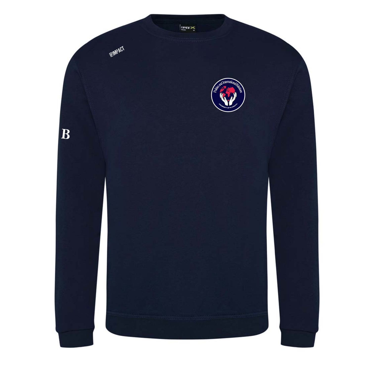 UP Politics and IR Sweatshirt Navy