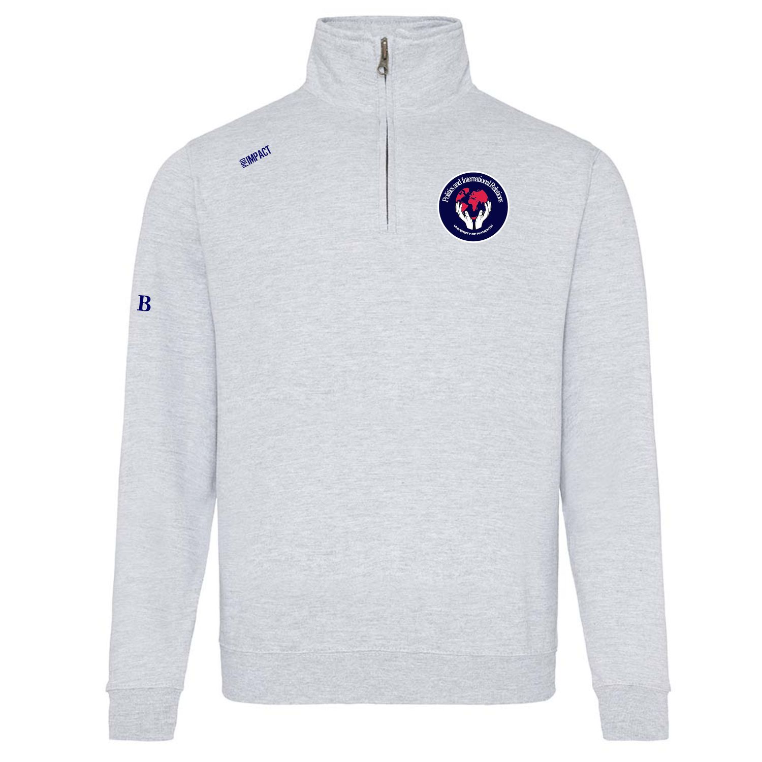 UP Politics and IR Q-Zip Grey