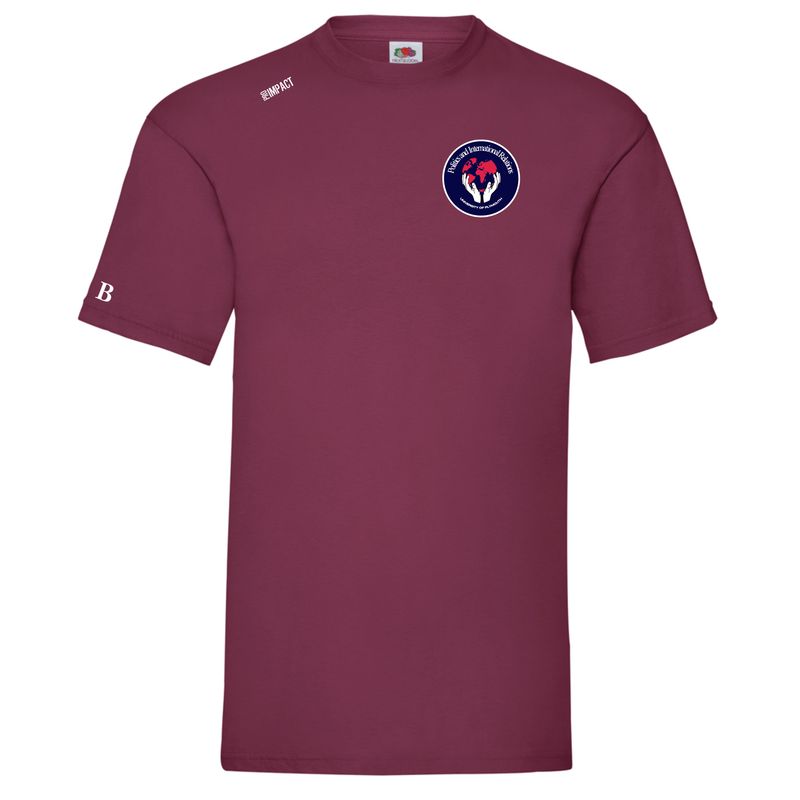UP Politics and IR T-Shirt Burgundy