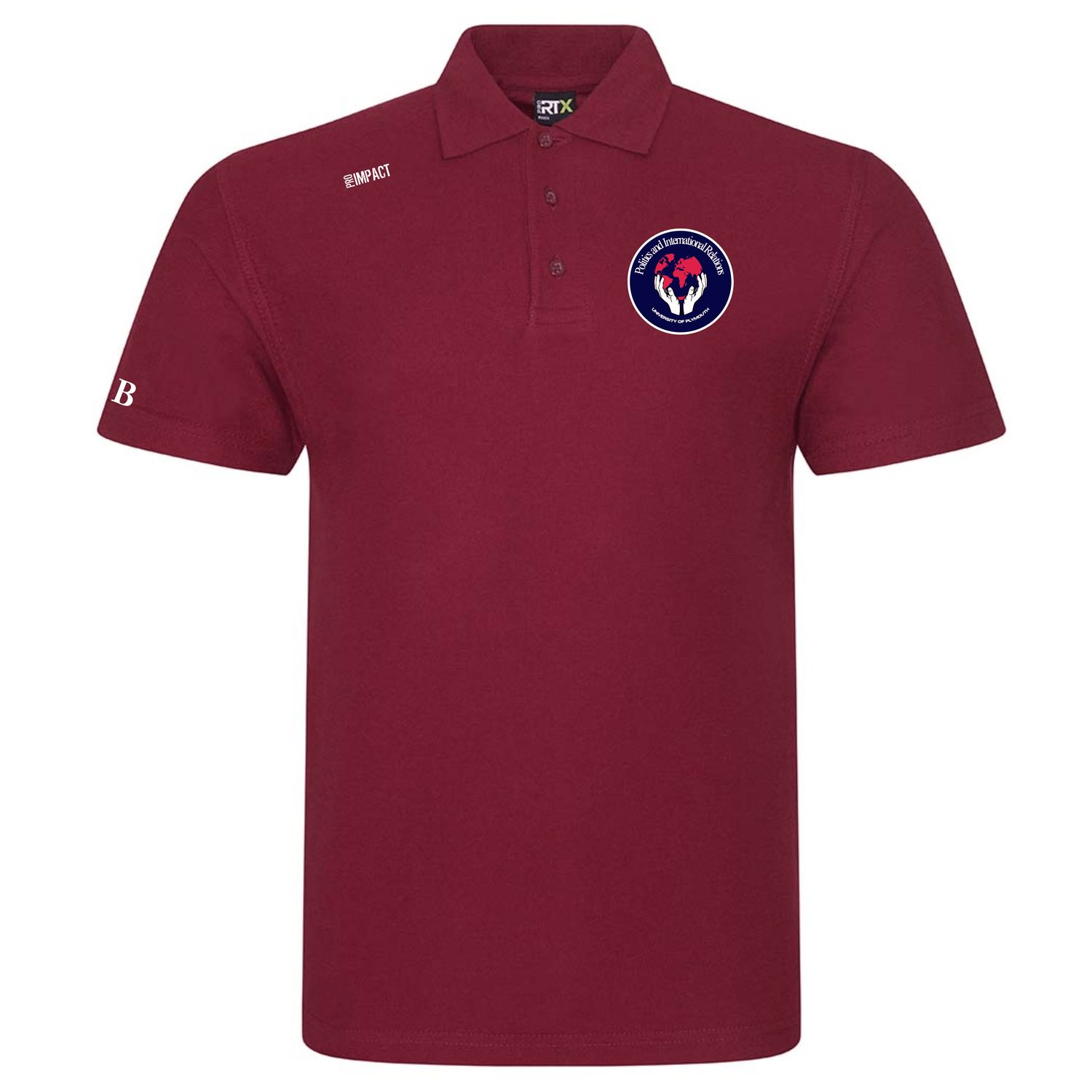UP Politics and IR Polo Burgundy