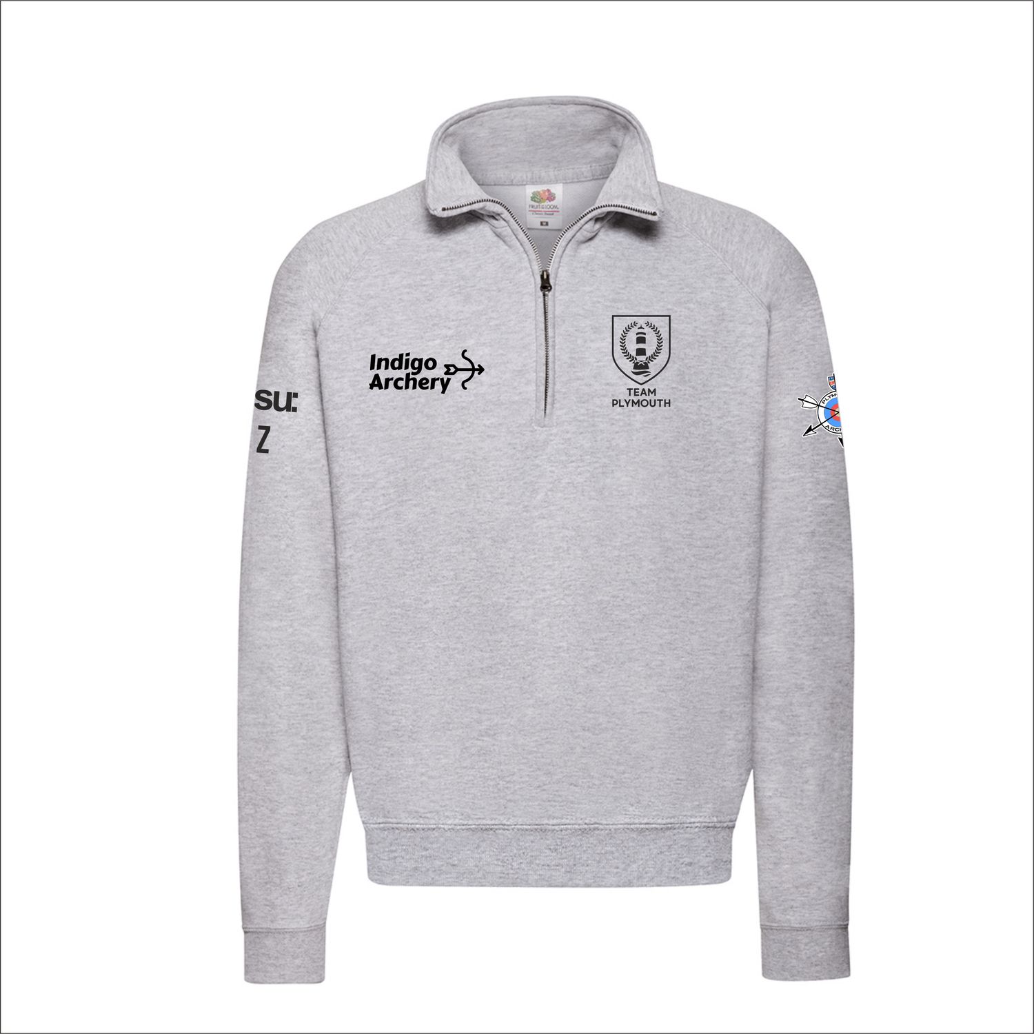 UP Archery 1/4 Zip Grey