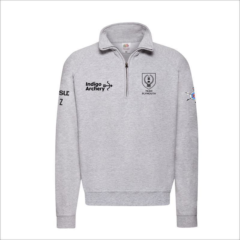 UP Archery 1/4 Zip Grey