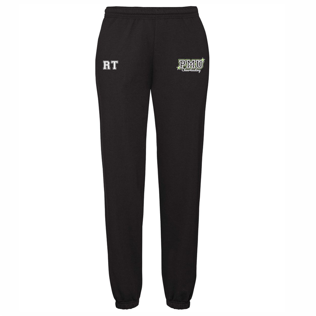 PMU Cheerleaders Black (Glitter Lower Leg)