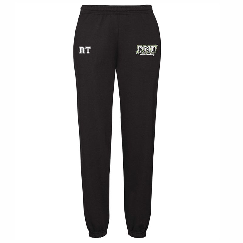 PMU Cheerleaders Black (Glitter Lower Leg)