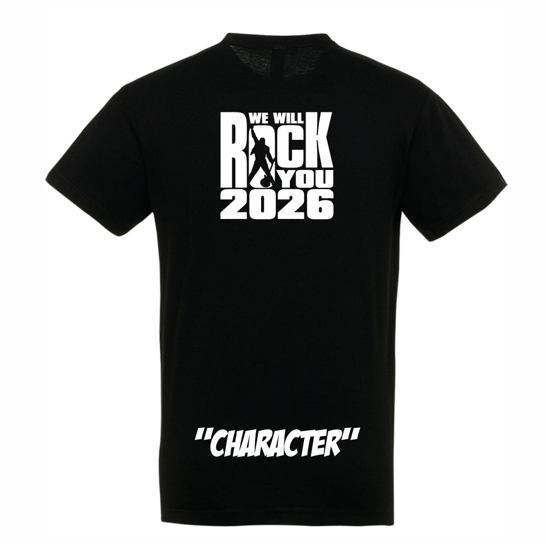 MTG We will rock you Black T-Shirt