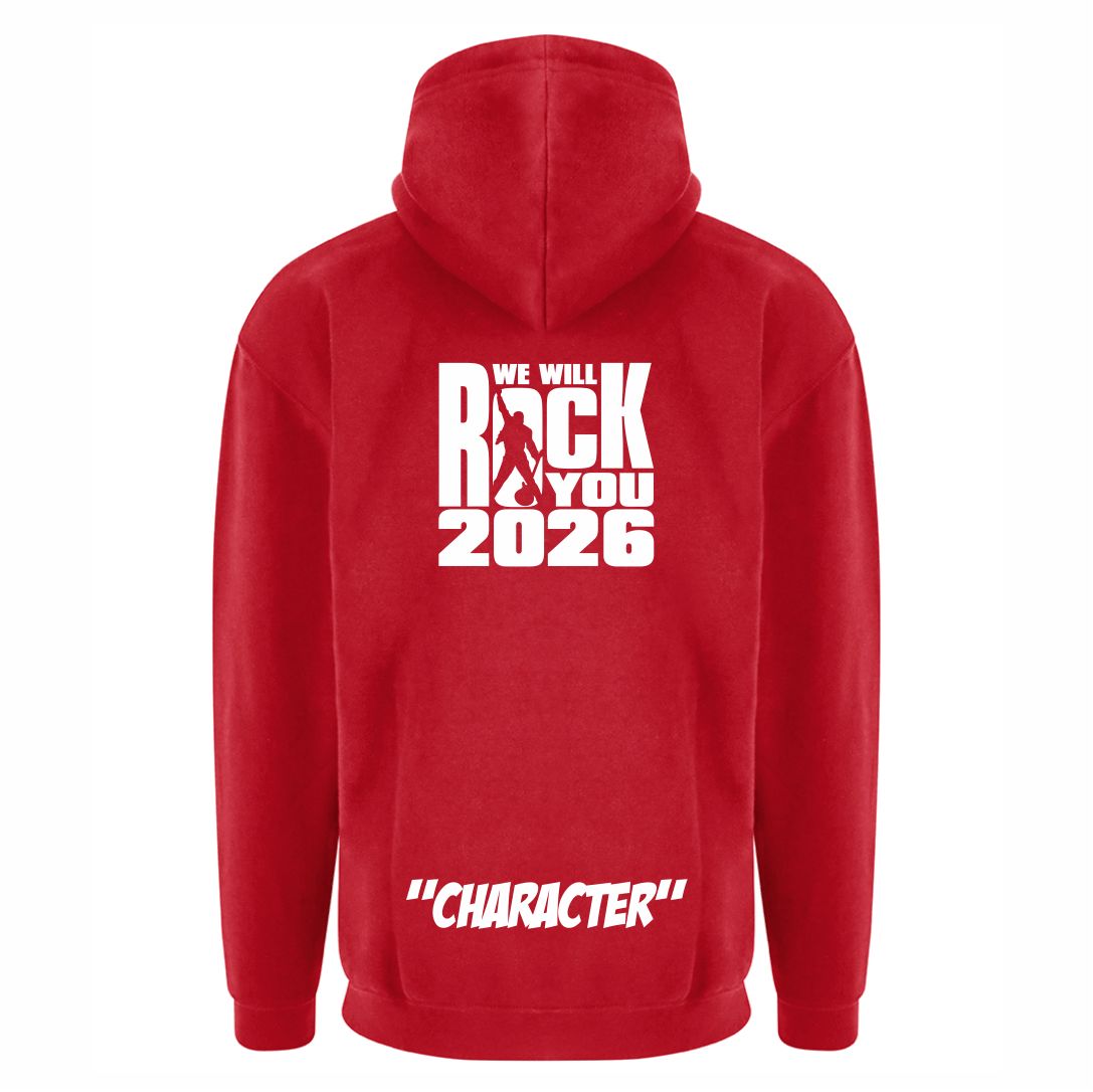 We will rock you Red Hoodie