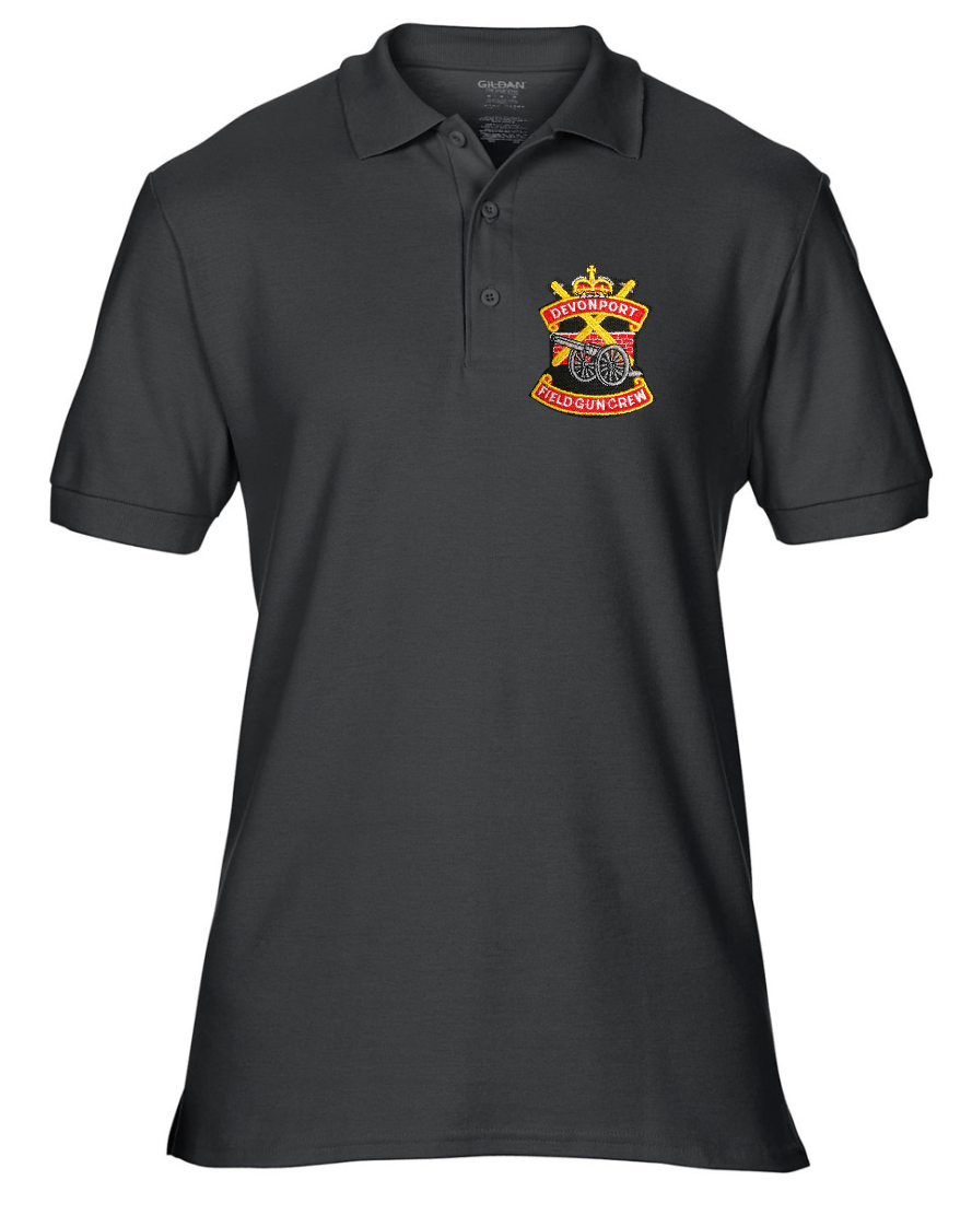 DFGC Premium Cotton Polo with crest embroidered