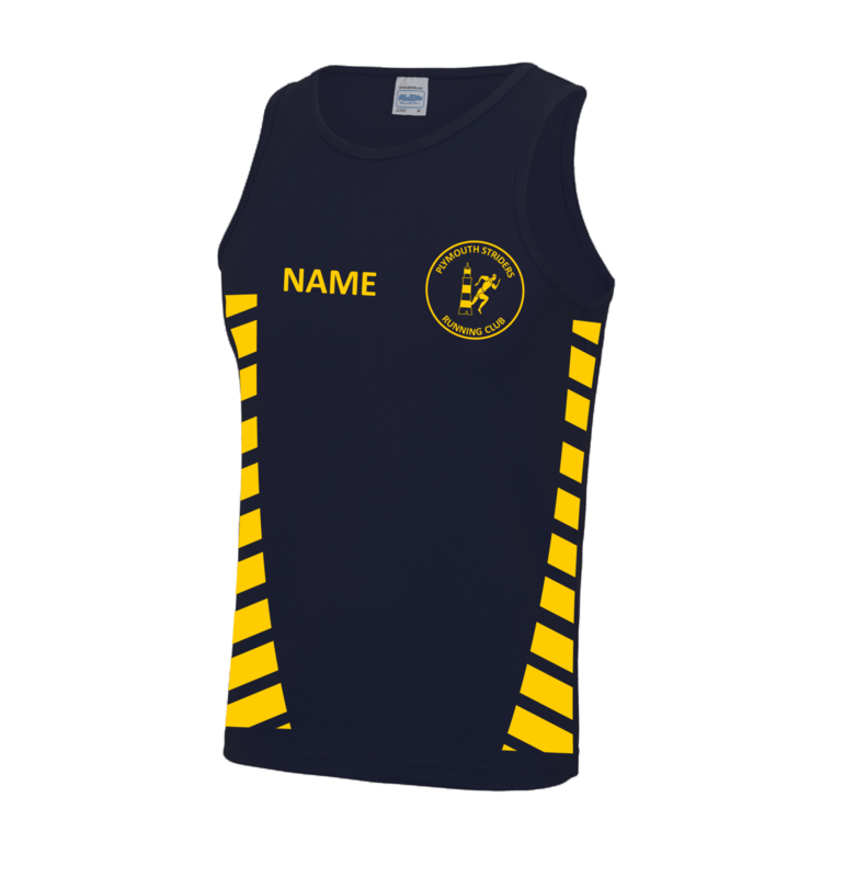 Mens Vest Side Stripes