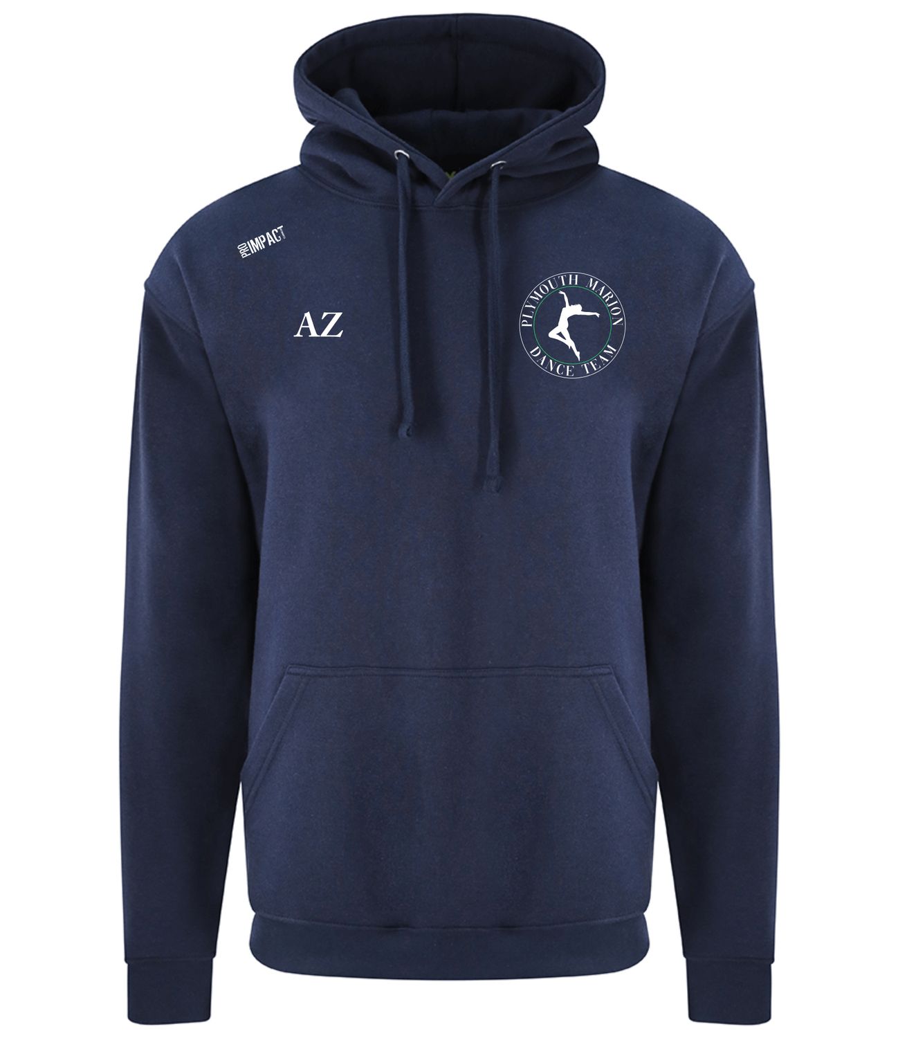 Marjon Dance Hoodie Navy