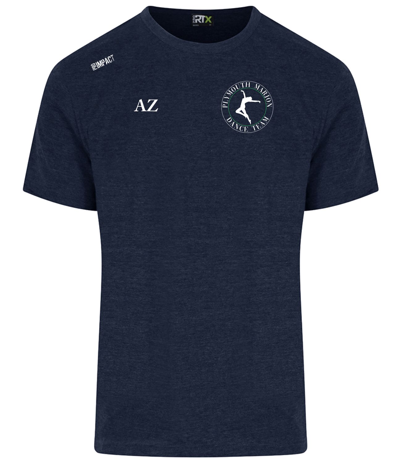 Marjon Dance Navy T-Shirt