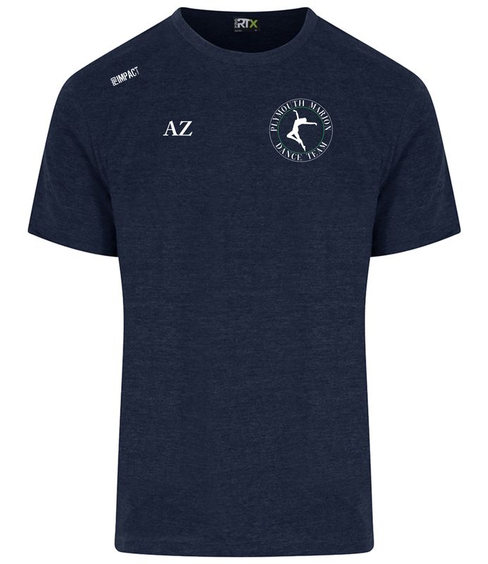 Marjon Dance Navy T-Shirt