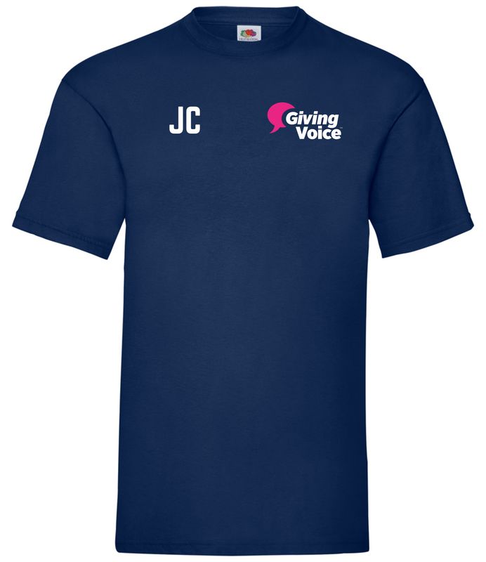 Giving Voice Navy T-Shirt