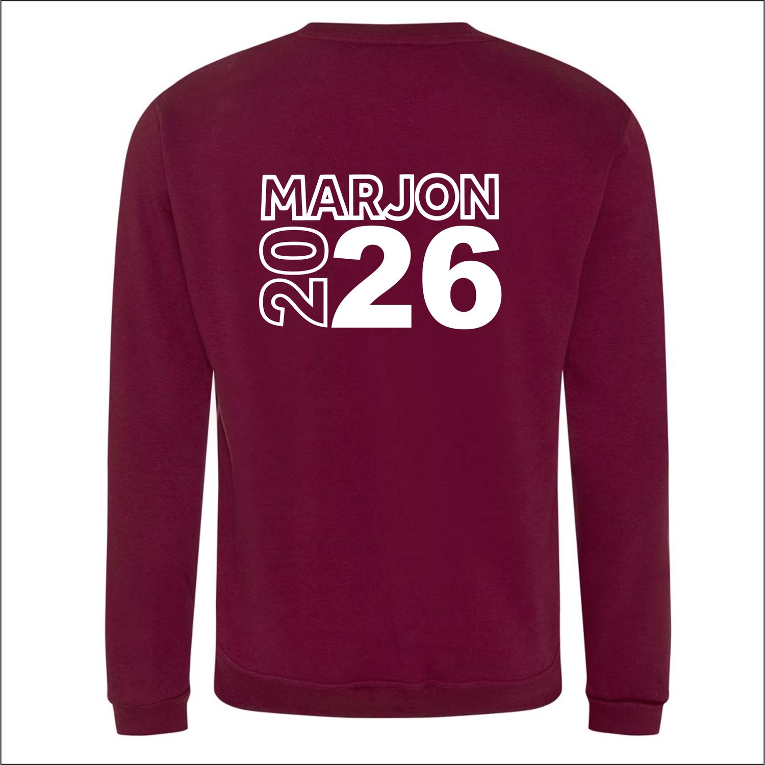 Maroon Graduation Sweatshirt 2026