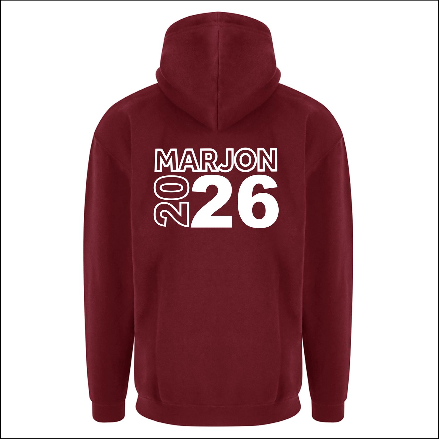 Maroon Graduation Hoodie 2026