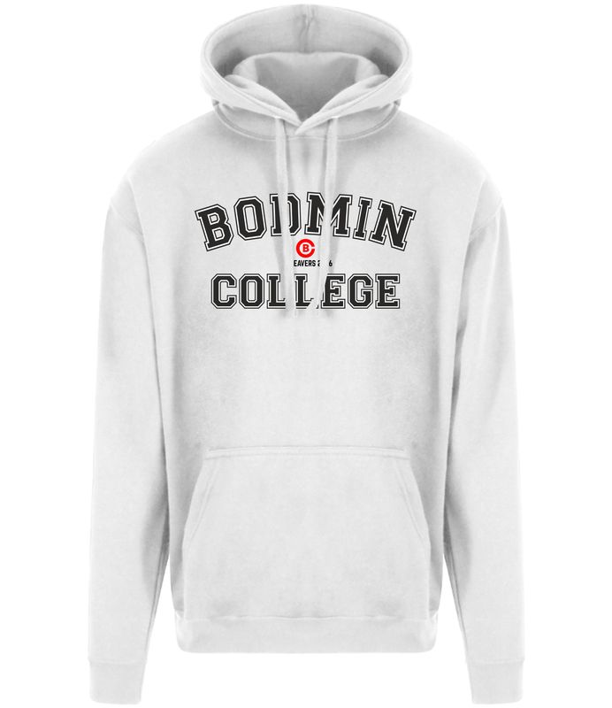 Bodmin White Leavers Hoody 2026