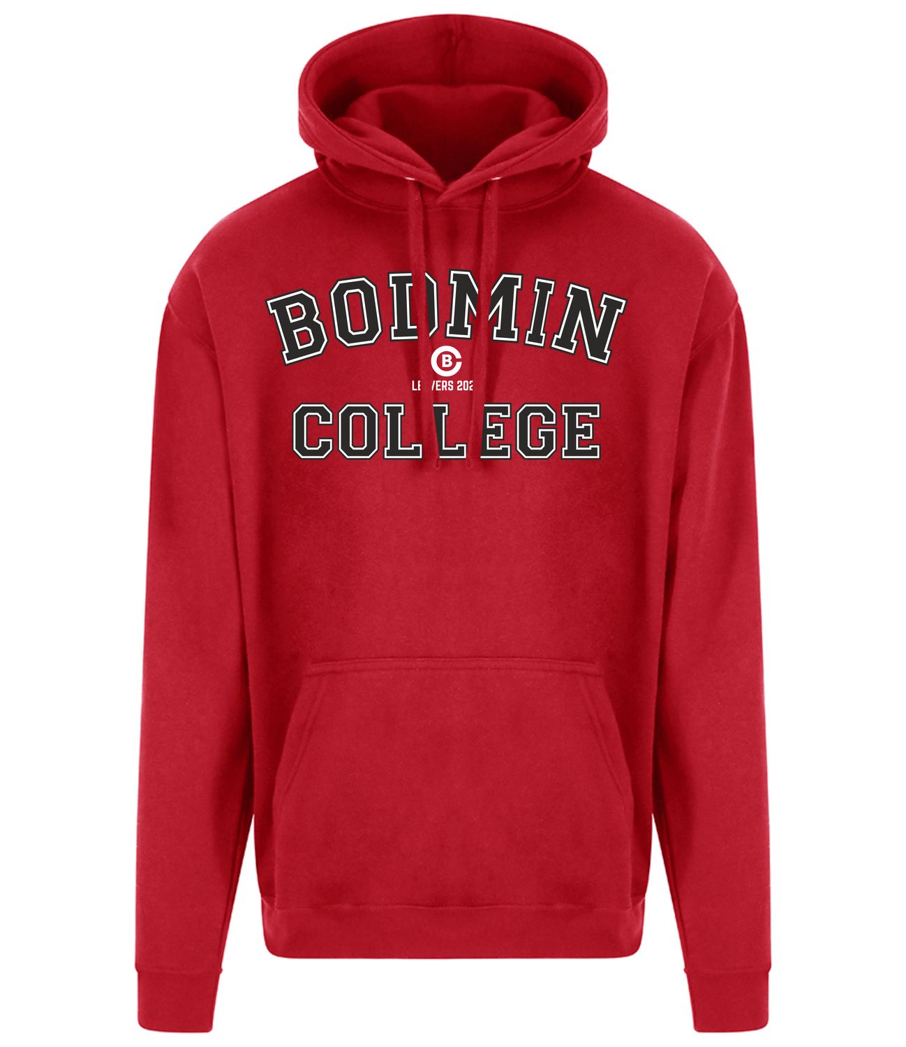 Bodmin Red Leavers Hoody 2026