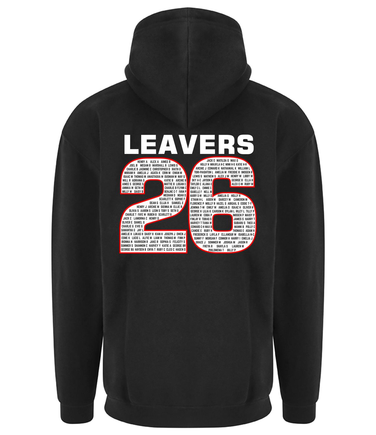 Tavistock College Year 11 Leavers Black Hoodie