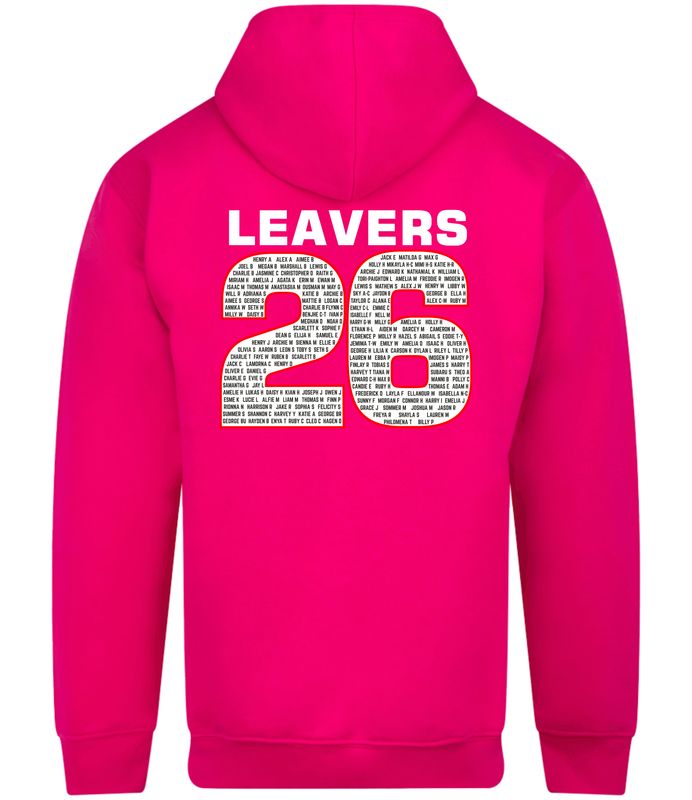 Tavistock College Year 11 Fuchsia Hoodie