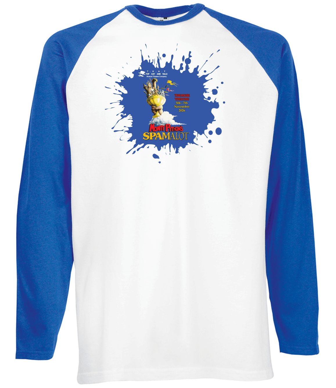 Top Hat and Tails Spamalot Unisex Long Sleeve