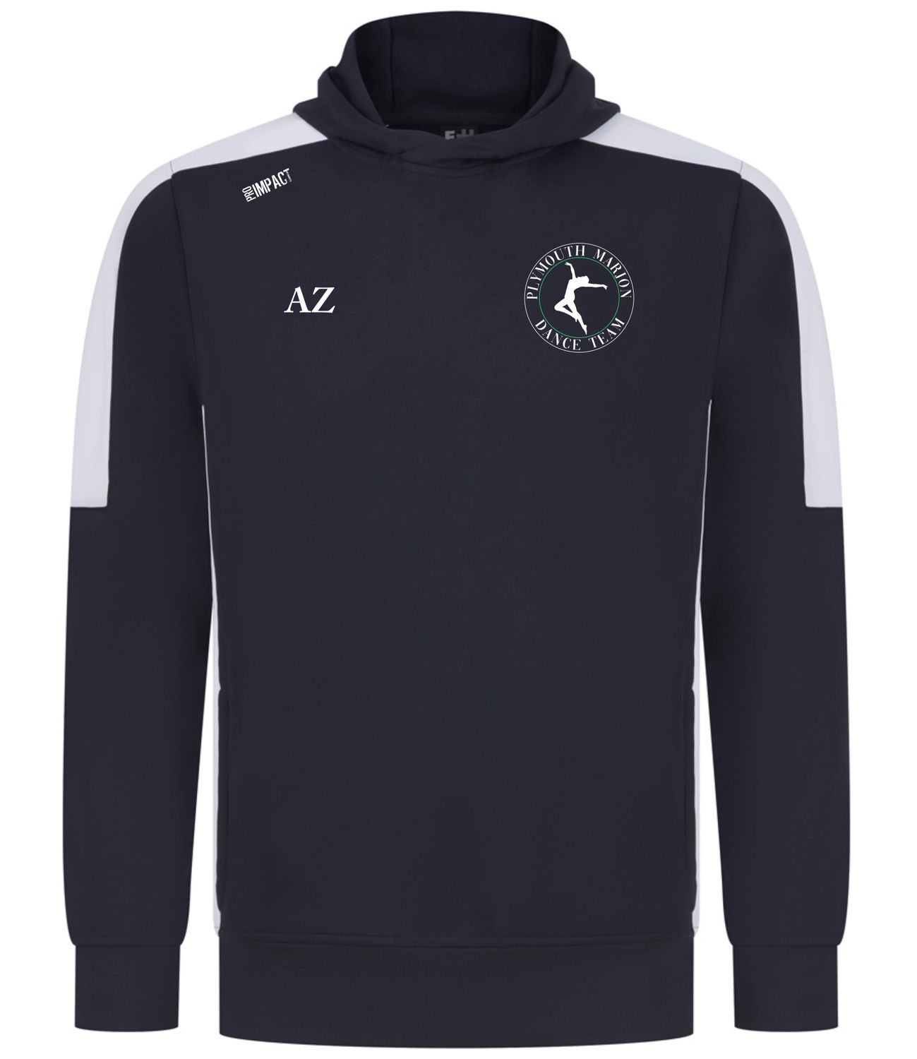 Marjon Dance 2 Tone Tech Hoodie